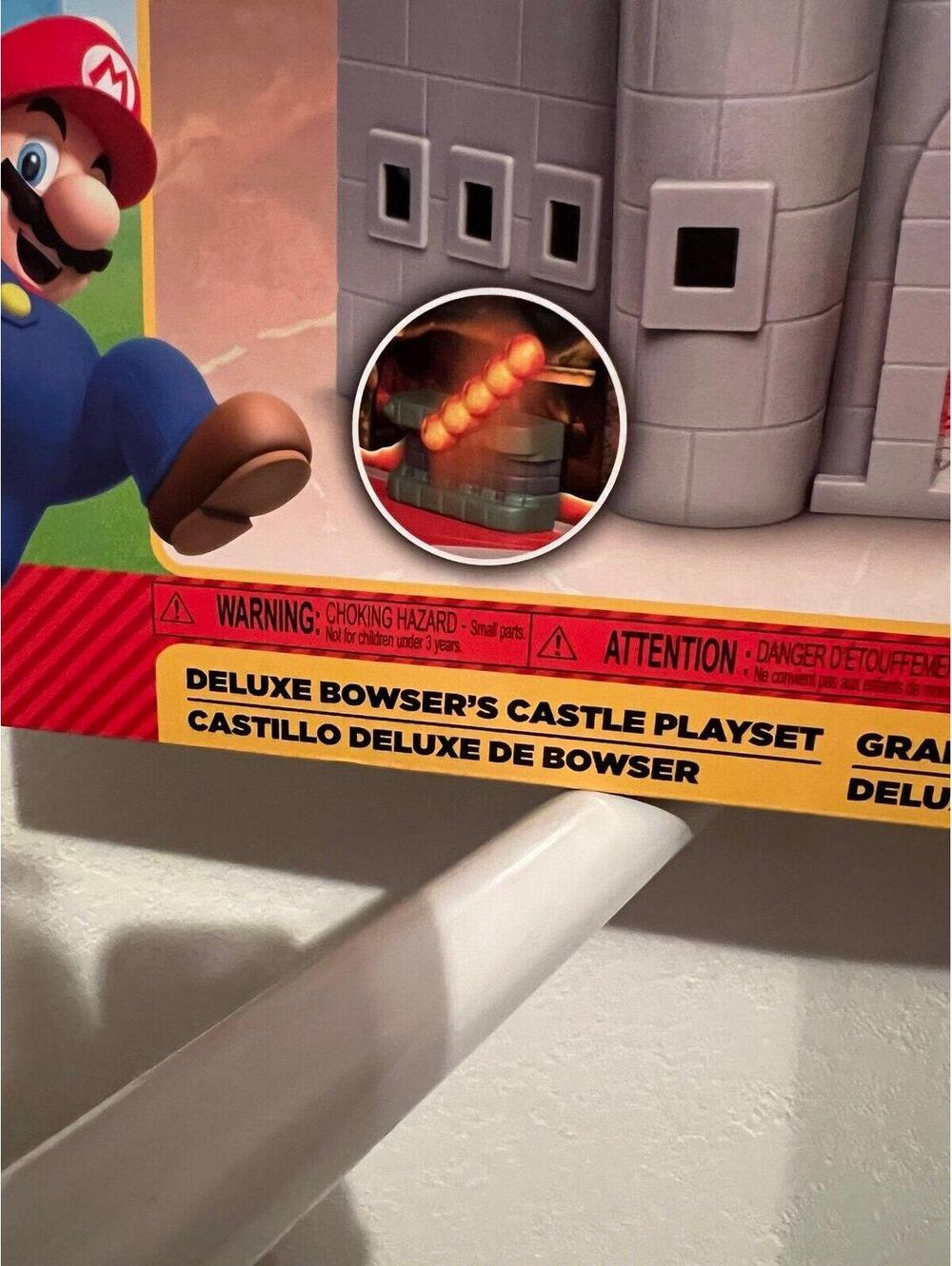 Super Mario Bowsers Castle -delexue set with 5 figures - Picture 3 of 6